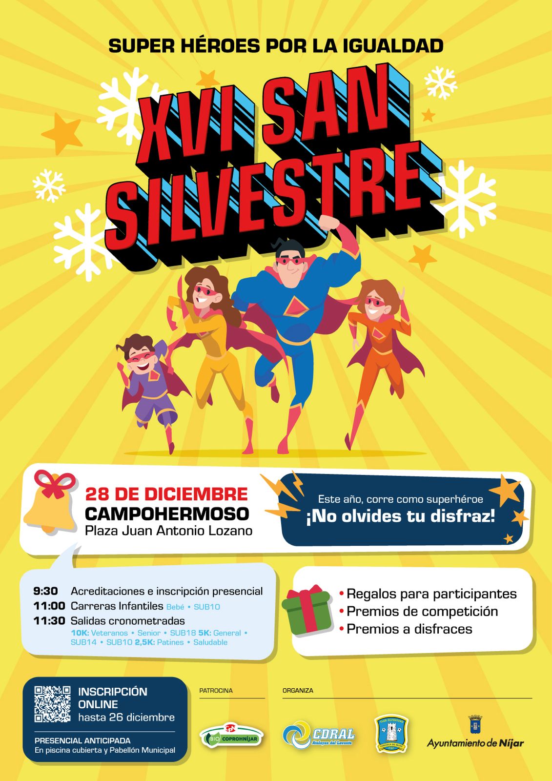 XVI SAN SILVESTRE NÍJAR POR LA IGUALDAD